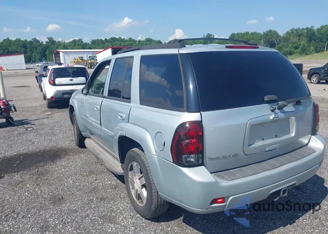 2007 Chevrolet Trailblazer Lt from USA, damaged, VIN 1GNDT13S372164487